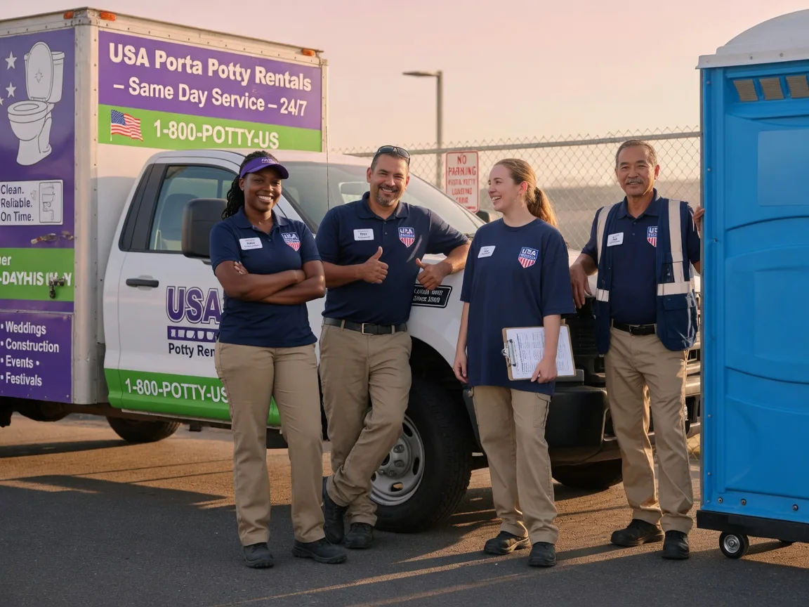 Porta Potty Rental company in Hudson, IA