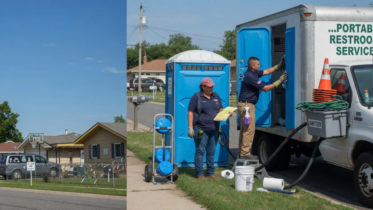 Portable Toilet Rental in Hudson, IA near me